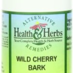 Alternative Health & Herbs Remedies Wild Cherry Bark, 4 Ounce Bottle