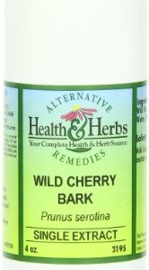 Alternative Health & Herbs Remedies Wild Cherry Bark, 4 Ounce Bottle