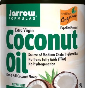 Jarrow Formulas Coconut Oil 100% Organic, Extra Virgin, 32 Ounce