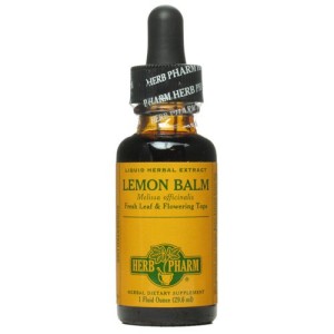 Herb Pharm Lemon Balm Blend Extract Mineral Supplement, 1 Ounce